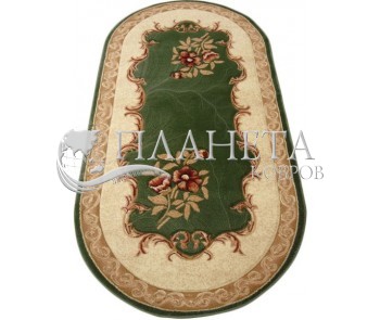 Синтетический ковер Hand Carving 0514 green - высокое качество по лучшей цене в Украине